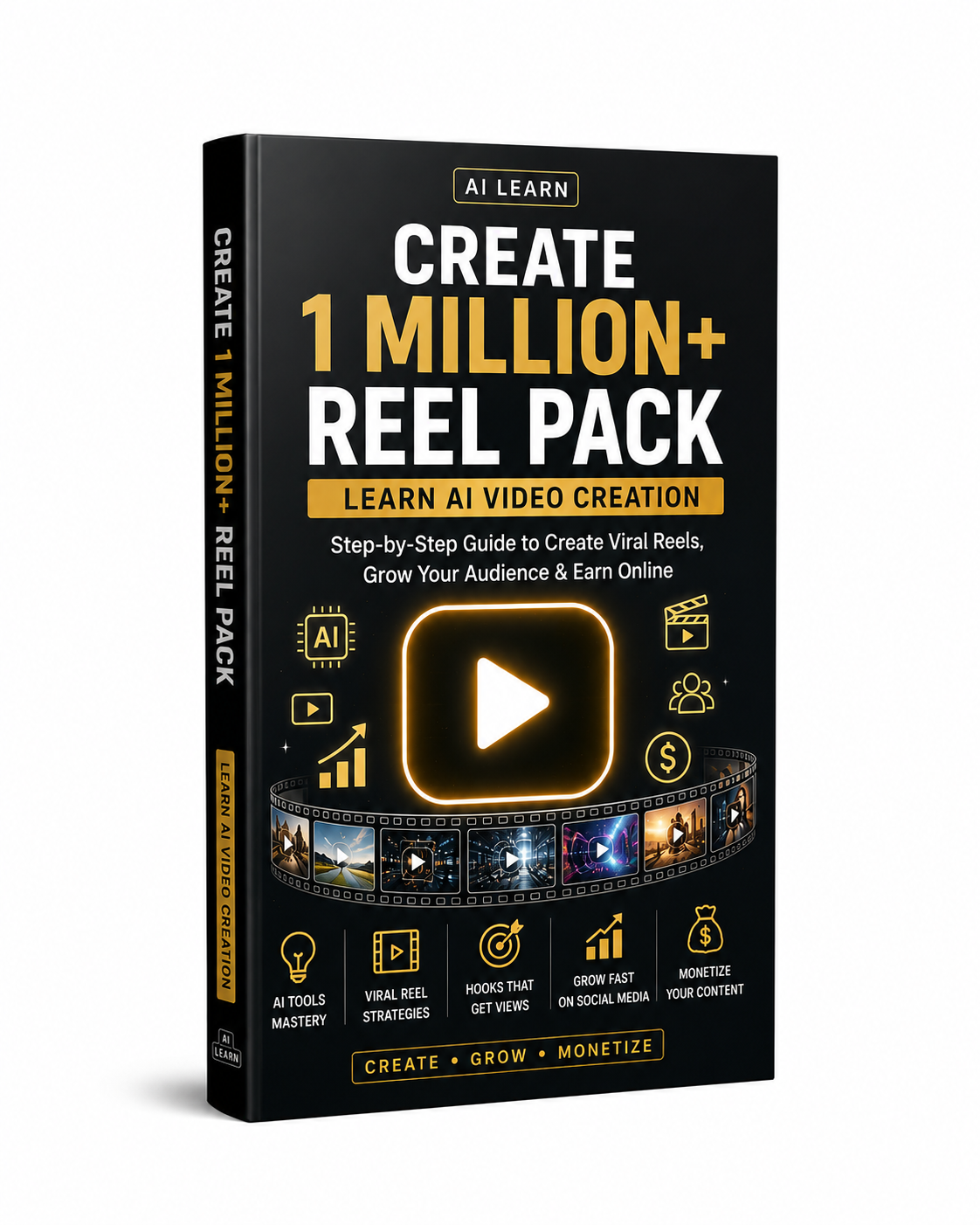 1 million Content pack + Learn to Creat ai videos Ebook
